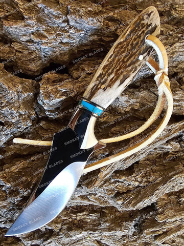 Hand Made Cowboy Bull Cutter/ Skinner Knife