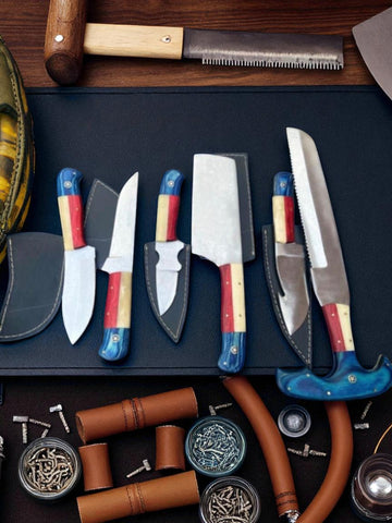 Texas Flag Handles Outdoor Hunting Kit