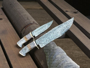 Hand Made Skinning/Hunter/Bushcraft Survival Knife
