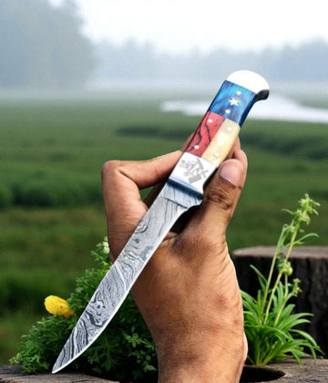Texas Flag Handle Fillet/Fishing Knife