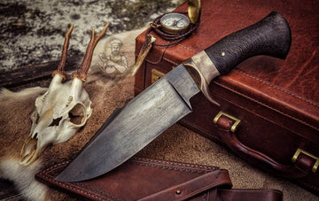 Hand Made Skinner/Hunter/Camping Knife