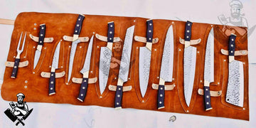 Hand Made BBQ/Chef/Kitchen Knife Set