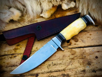 Hand Made Skinner/Hunter/Camping Knife