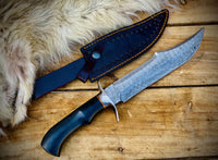 Hand Made  Bowie/Hunter/Camping Knife