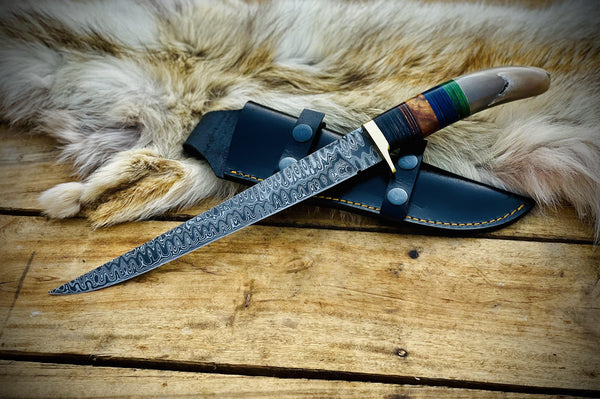 Hand Made Fillet/Hunter/Fishing Knife