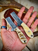 Hand Made Bull Cutter Knife Pair