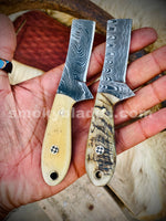 Hand Made Bull Cutter Knife Pair