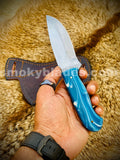 Hand Made Bull Cutter/Skinner/Hunting/Camping Knife