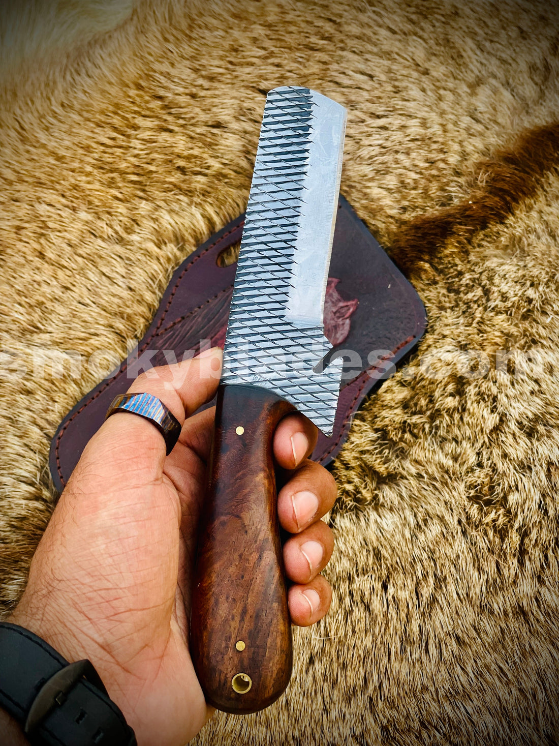 Hand Made Beautiful Bull Cutter knife