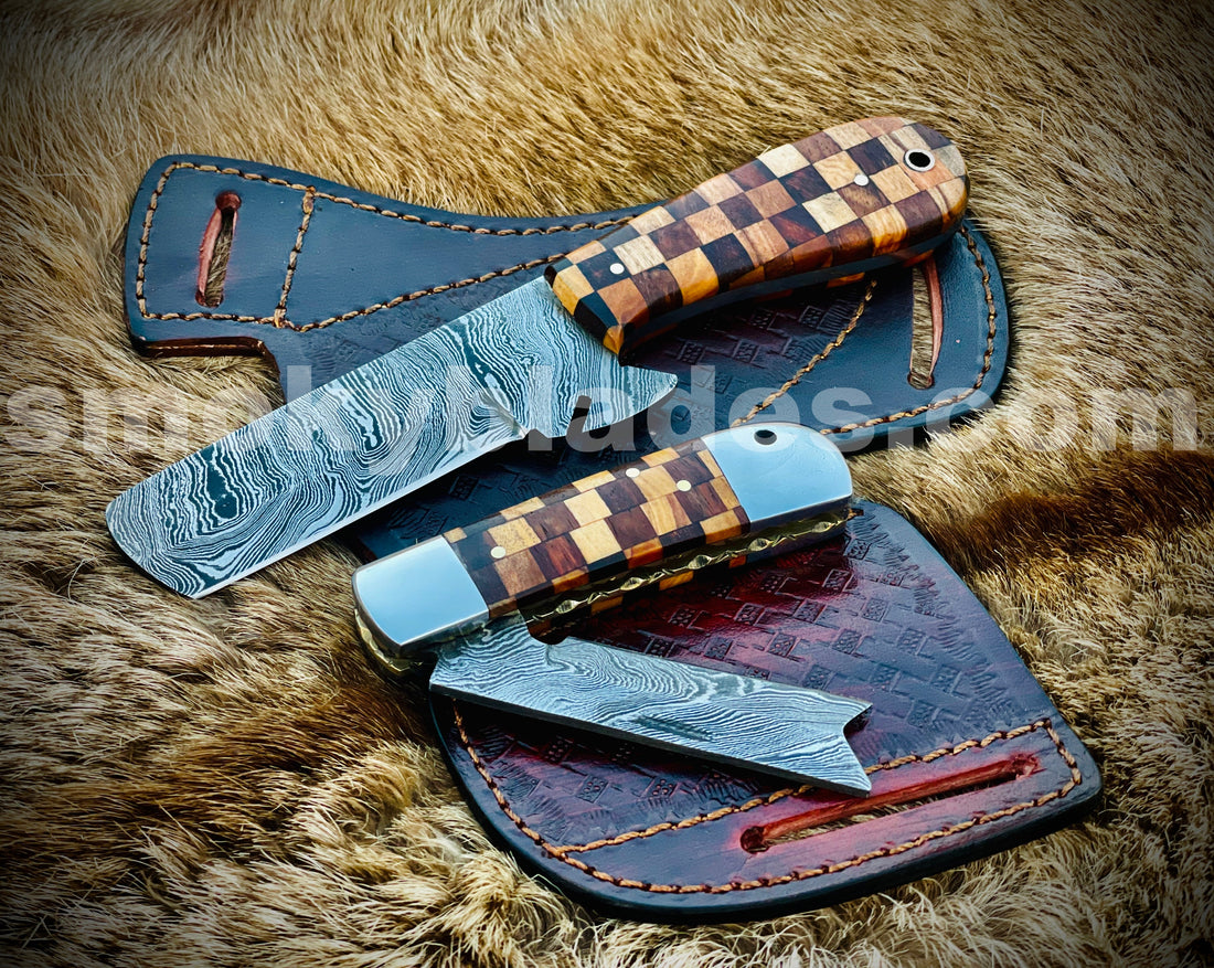 Hand Made Bull Cutter Knife Pair