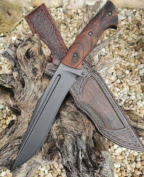 Hand Made Skinning/Hunter/Bushcraft Survival Knife