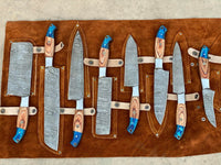 Hand Made BBQ/Chef/Kitchen Knife Set