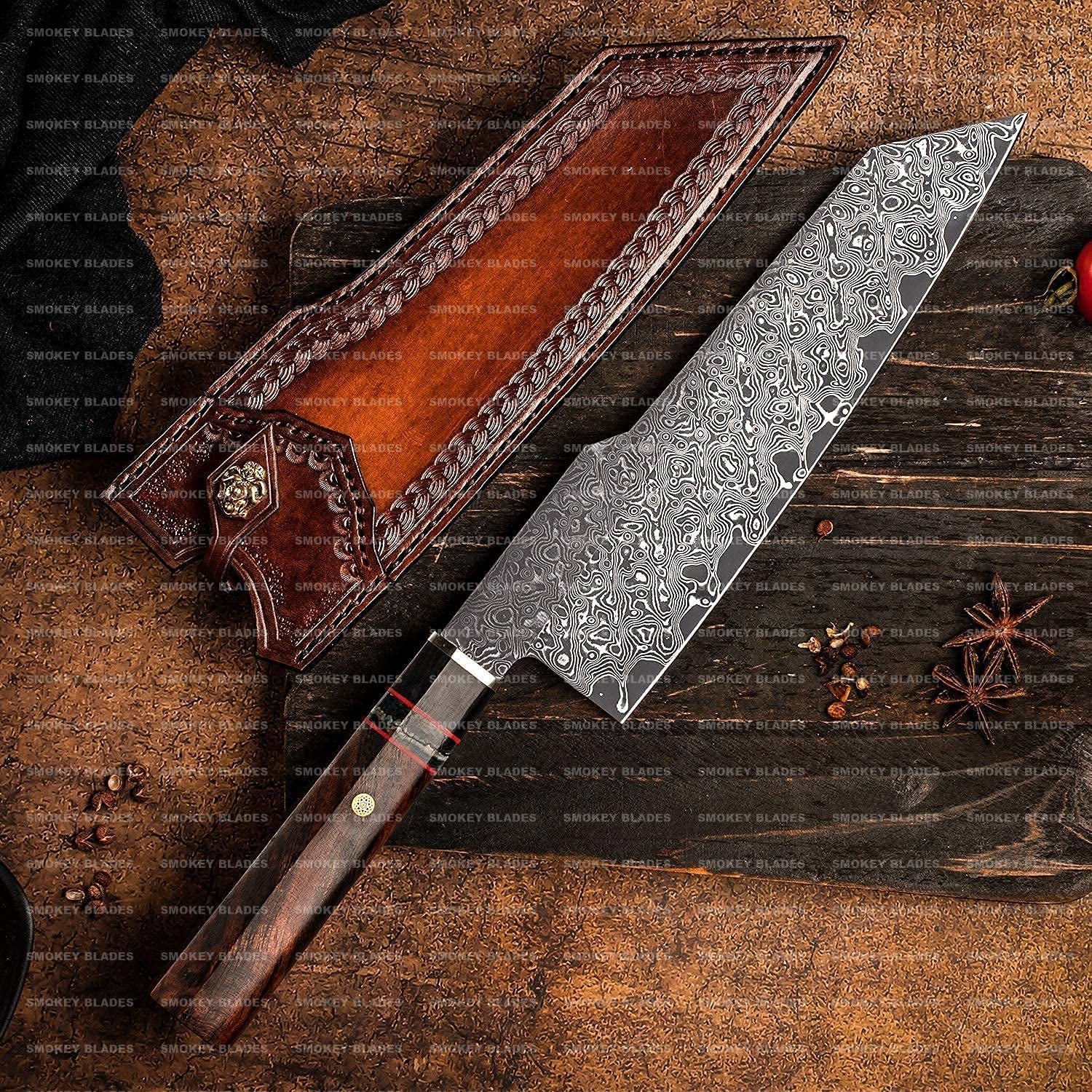 Handmade Damascus Steel Chef Knife