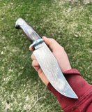 Hand Made Skinning/Hunter/Bushcraft Survival Knife