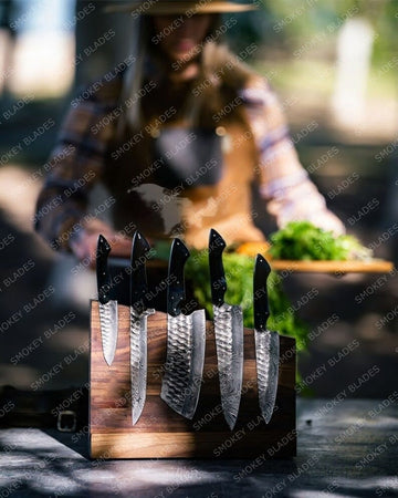 Hand Made BBQ/Chef/Kitchen Knife Set