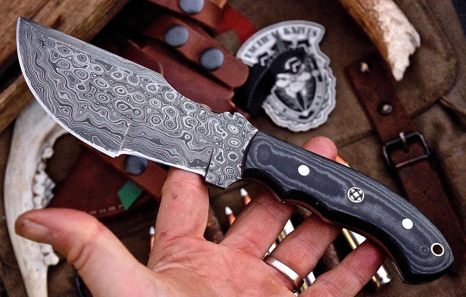 Hand Made Tracker Knife