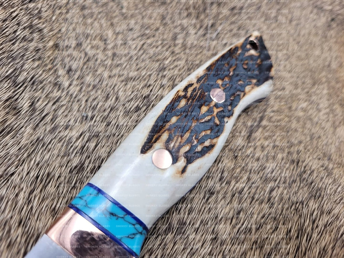 Hand Made Cowboy Knife/Skinning/Hunter/Bushcraft Survival Knife